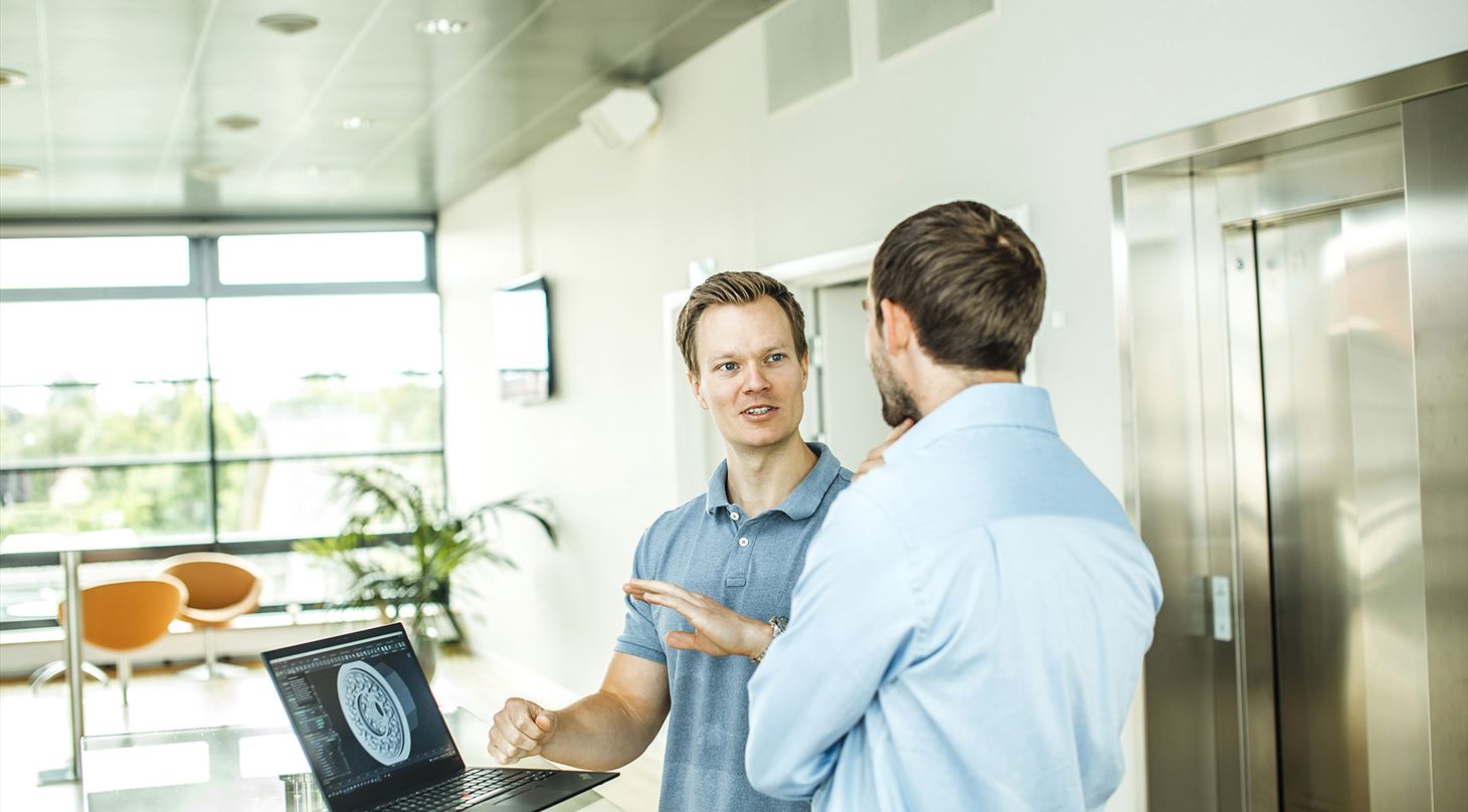 To mand kigger p� PC med 3D-print design